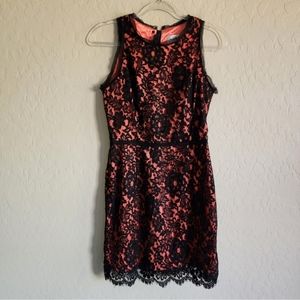 Milly Black Lace Dress Size 4